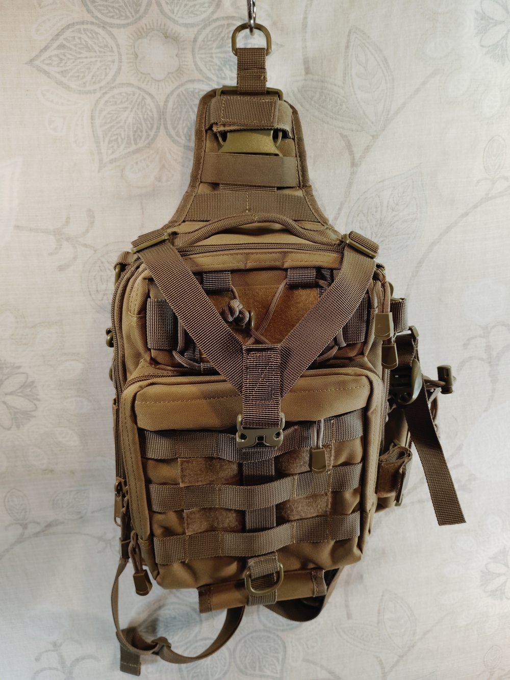 Tactical Sling Pack – Brown Sling Bag